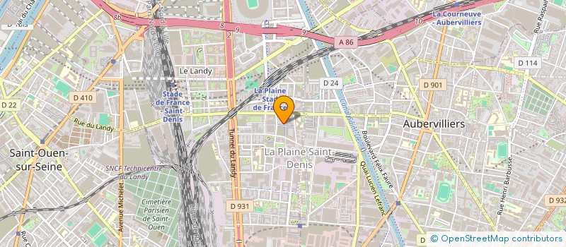 localisation de l'entreprise MONSIEUR MOHAMED EL ASSAD SAID  SAINT-DENIS