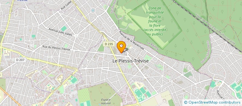 localisation de l'entreprise MONSIEUR MOHAMED EL ASSRI à LE PLESSIS-TREVISE