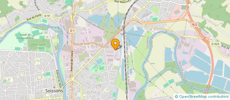 localisation de l'entreprise MONSIEUR MOHAMED EL AYOUBI à SOISSONS