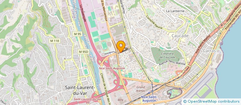 localisation de l'entreprise MONSIEUR MOHAMED EL AYYADI à NICE