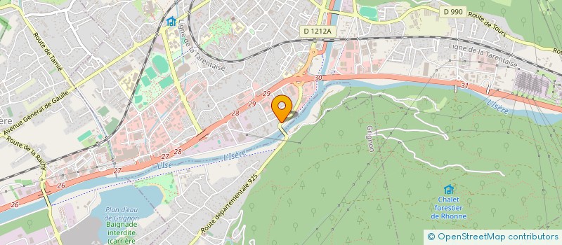 localisation de l'entreprise MONSIEUR MOHAMED EL BADAOUI  ALBERTVILLE