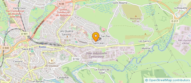 localisation de l'entreprise MONSIEUR MOHAMED EL BAGHDADI  ONET-LE-CHATEAU