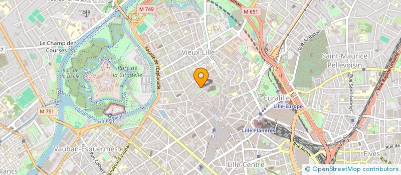 localisation de l'entreprise MONSIEUR MOHAMED EL BAZ à LILLE