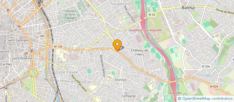 localisation de l'entreprise MONSIEUR MOHAMED EL BETIOUI  TOULOUSE