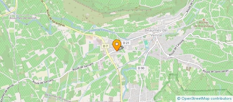 localisation de l'entreprise MONSIEUR MOHAMED EL BOUAZROUTI  BEAUMES-DE-VENISE