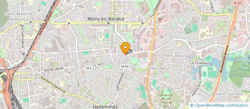 localisation de l'entreprise MONSIEUR MOHAMED EL BOUHATI  MONS-EN-BARUL