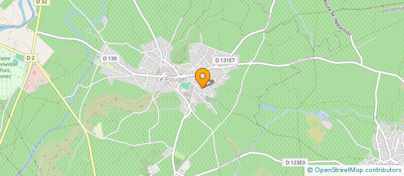 localisation de l'entreprise MONSIEUR MOHAMED EL BOUJADAINI  LE POUGET