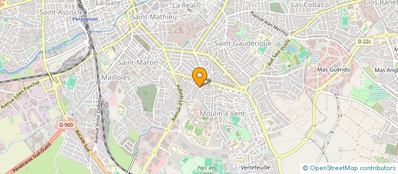 localisation de l'entreprise MONSIEUR MOHAMED EL BOULIFI à PERPIGNAN