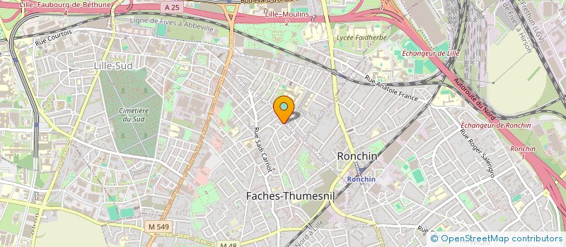 localisation de l'entreprise MONSIEUR MOHAMED EL DOUKKALI à FACHES-THUMESNIL
