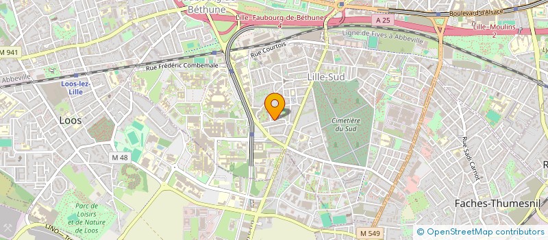 localisation de l'entreprise MONSIEUR MOHAMED EL FAHSSI à LILLE