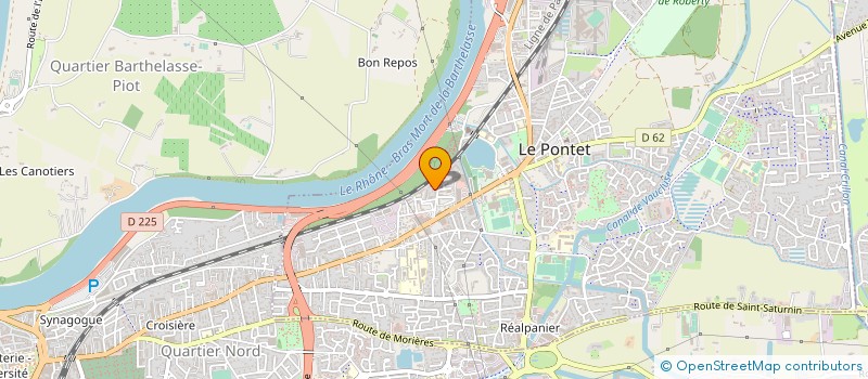 localisation de l'entreprise MONSIEUR MOHAMED EL FARESI  LE PONTET