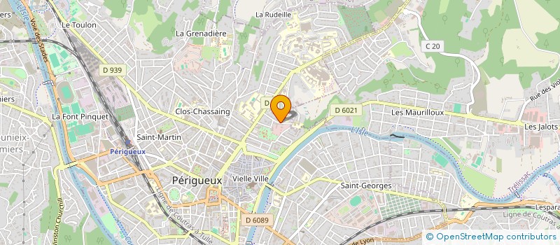 localisation de l'entreprise MONSIEUR MOHAMED EL FAYCAL HIBA  PERIGUEUX