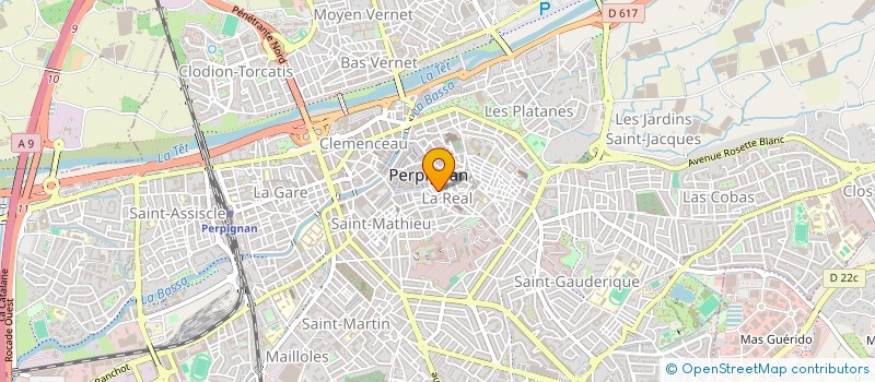 localisation de l'entreprise MONSIEUR MOHAMED EL FERJANI  PERPIGNAN