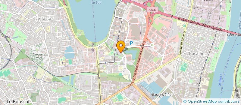 localisation de l'entreprise MONSIEUR MOHAMED EL GAMOUSSI  BORDEAUX