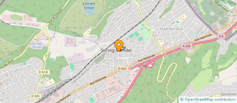 localisation de l'entreprise MONSIEUR MOHAMED EL GANA  STIRING-WENDEL