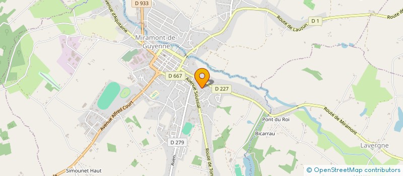 localisation de l'entreprise MONSIEUR MOHAMED EL GHAZOUANI  MIRAMONT-DE-GUYENNE