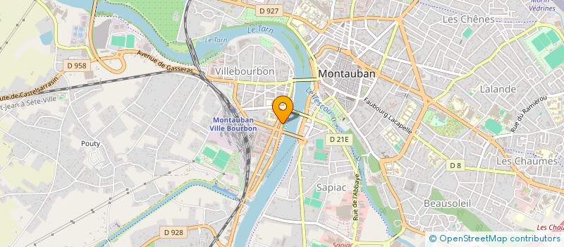 localisation de l'entreprise MONSIEUR MOHAMED EL GHOUL  MONTAUBAN