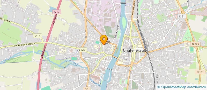 localisation de l'entreprise MONSIEUR MOHAMED EL GOUMRI BACHIRI  CHATELLERAULT