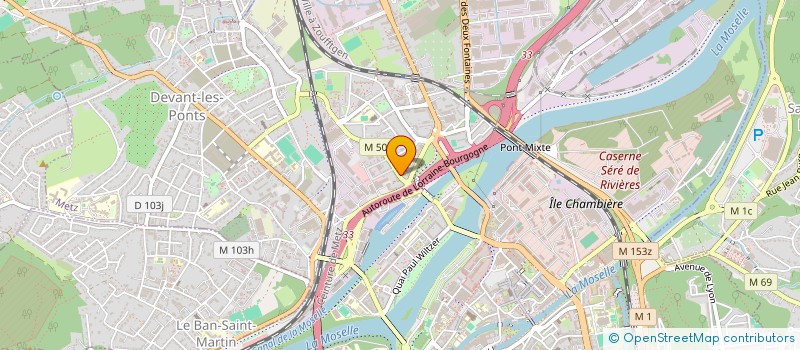 localisation de l'entreprise MONSIEUR MOHAMED EL HABIB  METZ