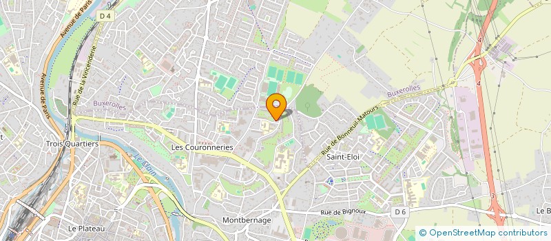 localisation de l'entreprise MONSIEUR MOHAMED EL HADDAD  POITIERS