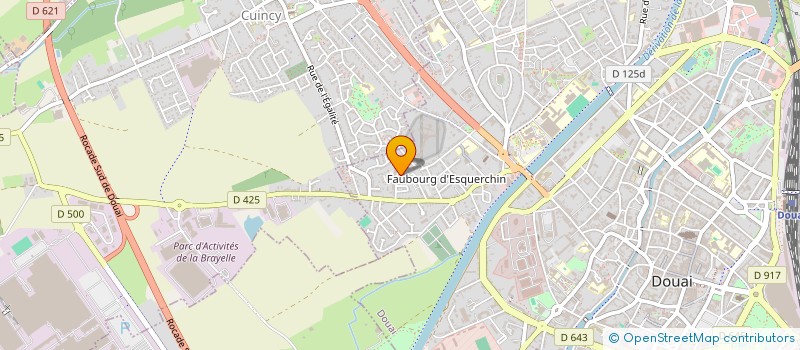 localisation de l'entreprise MONSIEUR MOHAMED EL HADDADI  DOUAI