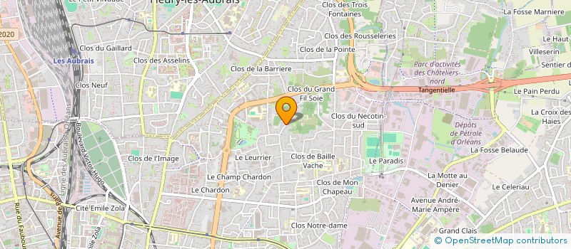 localisation de l'entreprise MONSIEUR MOHAMED EL HADDOUCHI  ORLEANS