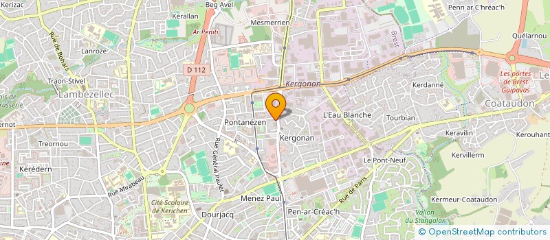 localisation de l'entreprise MONSIEUR MOHAMED EL HAFIANE à BREST