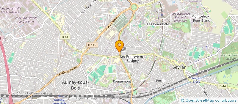 localisation de l'entreprise MONSIEUR MOHAMED EL HANDOUZ à SEVRAN
