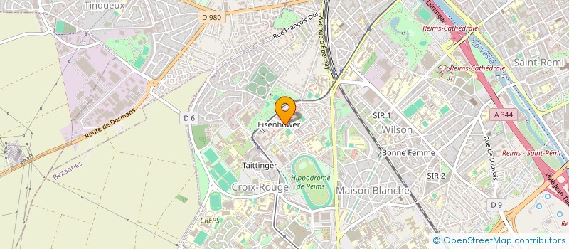 localisation de l'entreprise MONSIEUR MOHAMED EL HANI  REIMS