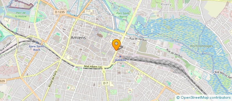 localisation de l'entreprise MONSIEUR MOHAMED EL-HANNOUTI à AMIENS