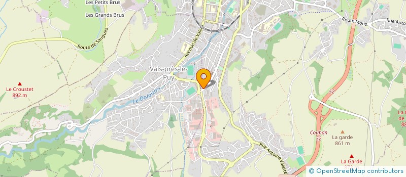 localisation de l'entreprise MONSIEUR MOHAMED EL HAOUDI  LE PUY-EN-VELAY