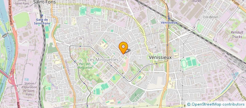 localisation de l'entreprise MONSIEUR MOHAMED EL HASSANI  VENISSIEUX