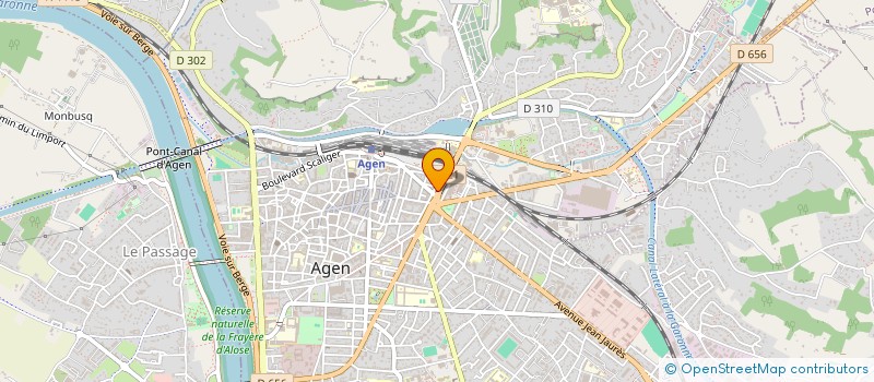 localisation de l'entreprise MONSIEUR MOHAMED EL HASSOUNI  AGEN