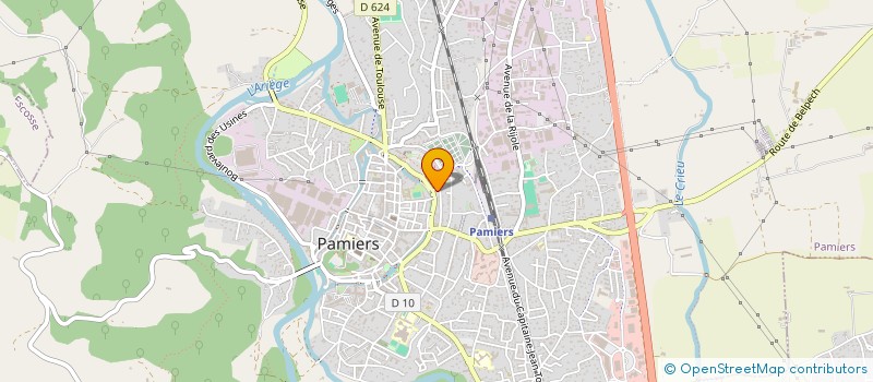 localisation de l'entreprise MONSIEUR MOHAMED EL HOUARI à PAMIERS