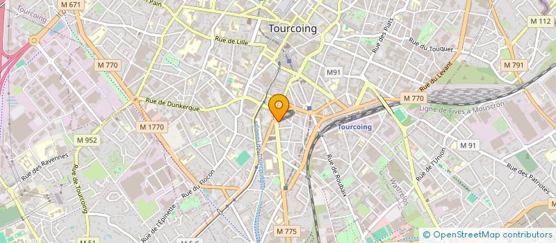 localisation de l'entreprise MONSIEUR MOHAMED EL IBRAHIMI  TOURCOING