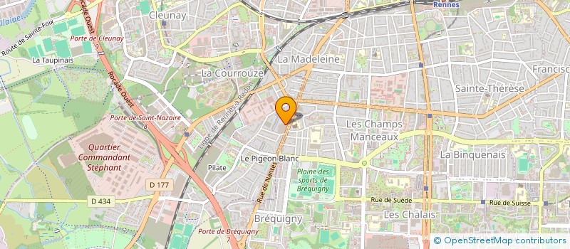 localisation de l'entreprise MONSIEUR MOHAMED EL IDRISSI  SAINT-JACQUES-DE-LA-LANDE