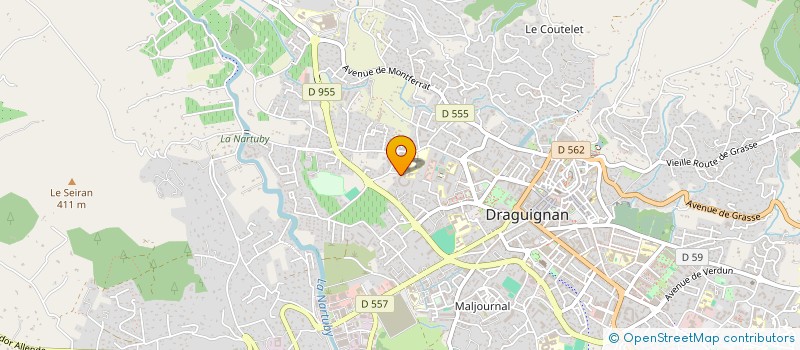 localisation de l'entreprise MONSIEUR MOHAMED EL IDRISSI  DRAGUIGNAN