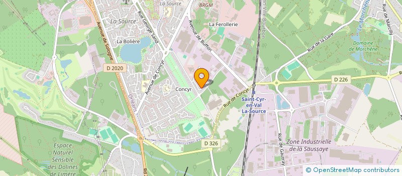 localisation de l'entreprise MONSIEUR MOHAMED EL IDRISSI à ORLEANS