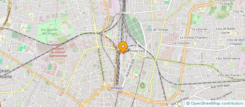 localisation de l'entreprise MONSIEUR MOHAMED EL IDRISSI BOUYZMAREN à ORLEANS