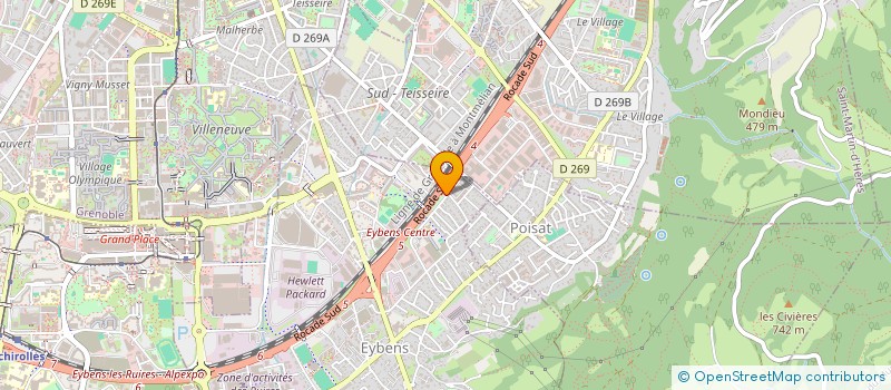 localisation de l'entreprise MONSIEUR MOHAMED EL IDRISSI RAJA  EYBENS