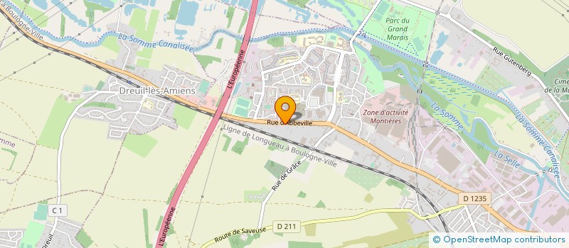 localisation de l'entreprise MONSIEUR MOHAMED EL JAGHNOUNI  AMIENS