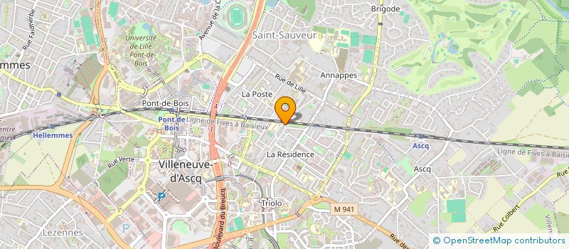 localisation de l'entreprise MONSIEUR MOHAMED EL JOUAIDI  VILLENEUVE D ASCQ