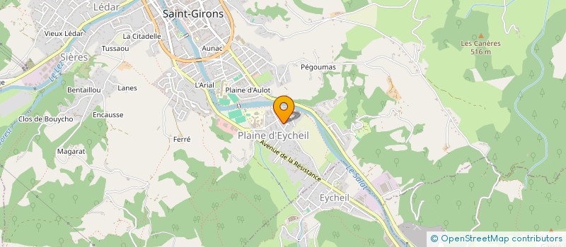 localisation de l'entreprise MONSIEUR MOHAMED EL KABELI à SAINT-GIRONS