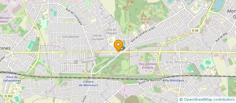 localisation de l'entreprise MONSIEUR MOHAMED EL KADI à FOUQUIERES-LES-LENS