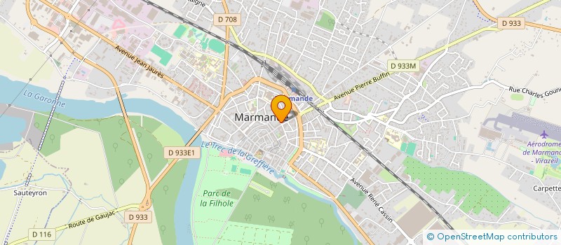 localisation de l'entreprise MONSIEUR MOHAMED EL KAID à MARMANDE