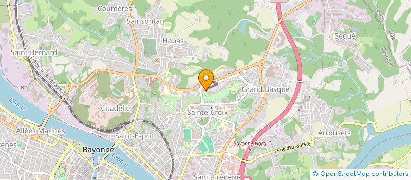 localisation de l'entreprise MONSIEUR MOHAMED EL KHADIRI à BAYONNE