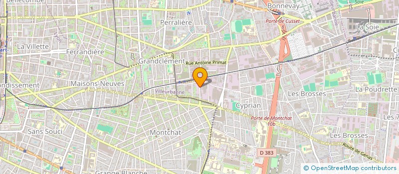 localisation de l'entreprise MONSIEUR MOHAMED EL KHALFI  VILLEURBANNE