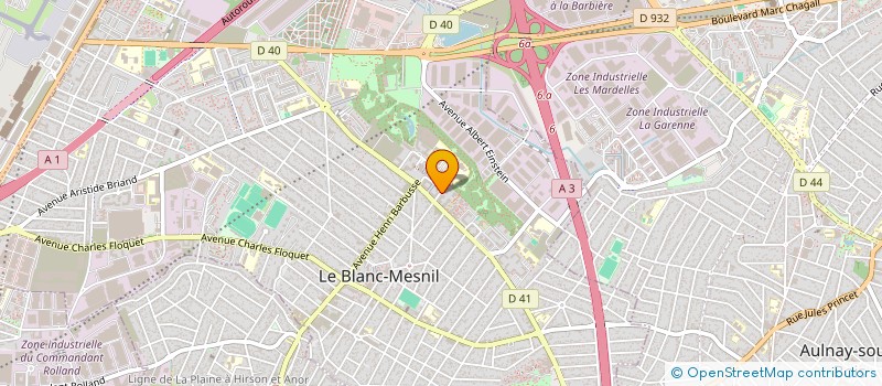 localisation de l'entreprise MONSIEUR MOHAMED EL KHICHI à LE BLANC-MESNIL