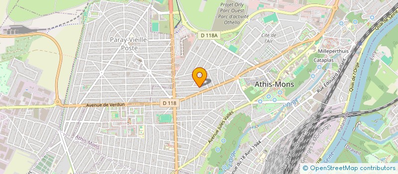 localisation de l'entreprise MONSIEUR MOHAMED EL KIHEL  ATHIS-MONS