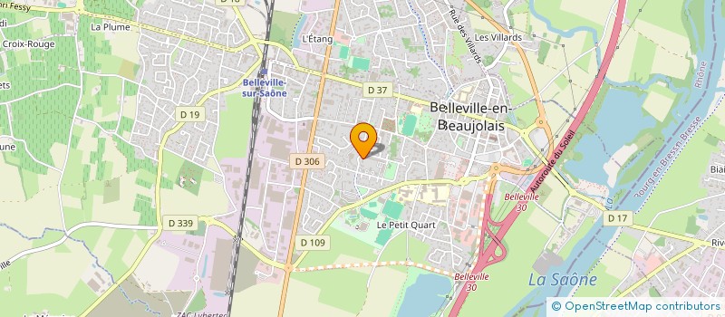 localisation de l'entreprise MONSIEUR MOHAMED EL KORICHI BAGUI  BELLEVILLE-EN-BEAUJOLAIS